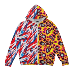 Acid Bath Zip Up Hoodie