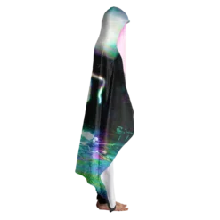 Apparition Hooded Blanket -Deals Mode Raft Store Apparitionhoodedblanketsideapparition