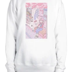Cherry Blossom Rain Sweatshirt