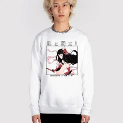 Demon Hunter Sweatshirt -Deals Mode Raft Store DemonHunter sweat wht fullsize