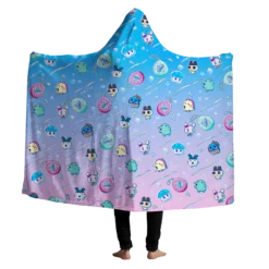 Digital Pet Hooded Blanket