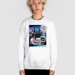 Doing Business Sweatshirt -Deals Mode Raft Store DoingBusiness sweat wht fullsize