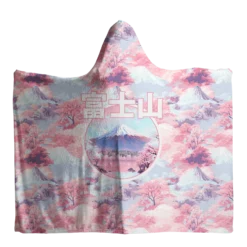 Fujisan Hooded Blanket -Deals Mode Raft Store FujisanHoodedBlanket