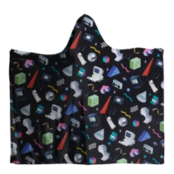 Shapes & Forms Hooded Blanket -Deals Mode Raft Store HoodedBlanketShapes Forms