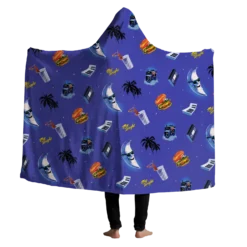 Late Night Delight Hooded Blanket