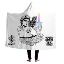 Natural Ruler Hooded Blanket