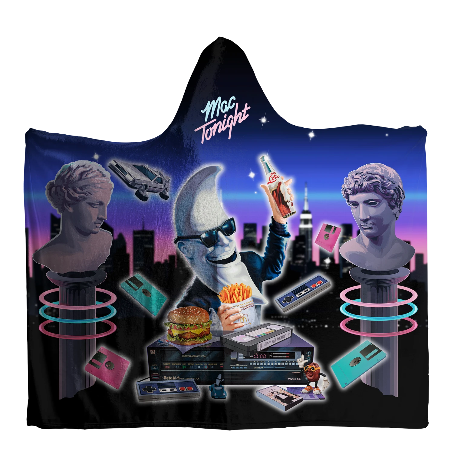 Mac Tonight Hooded Blanket 4 Mac Tonight Hooded Blanket - Image 4