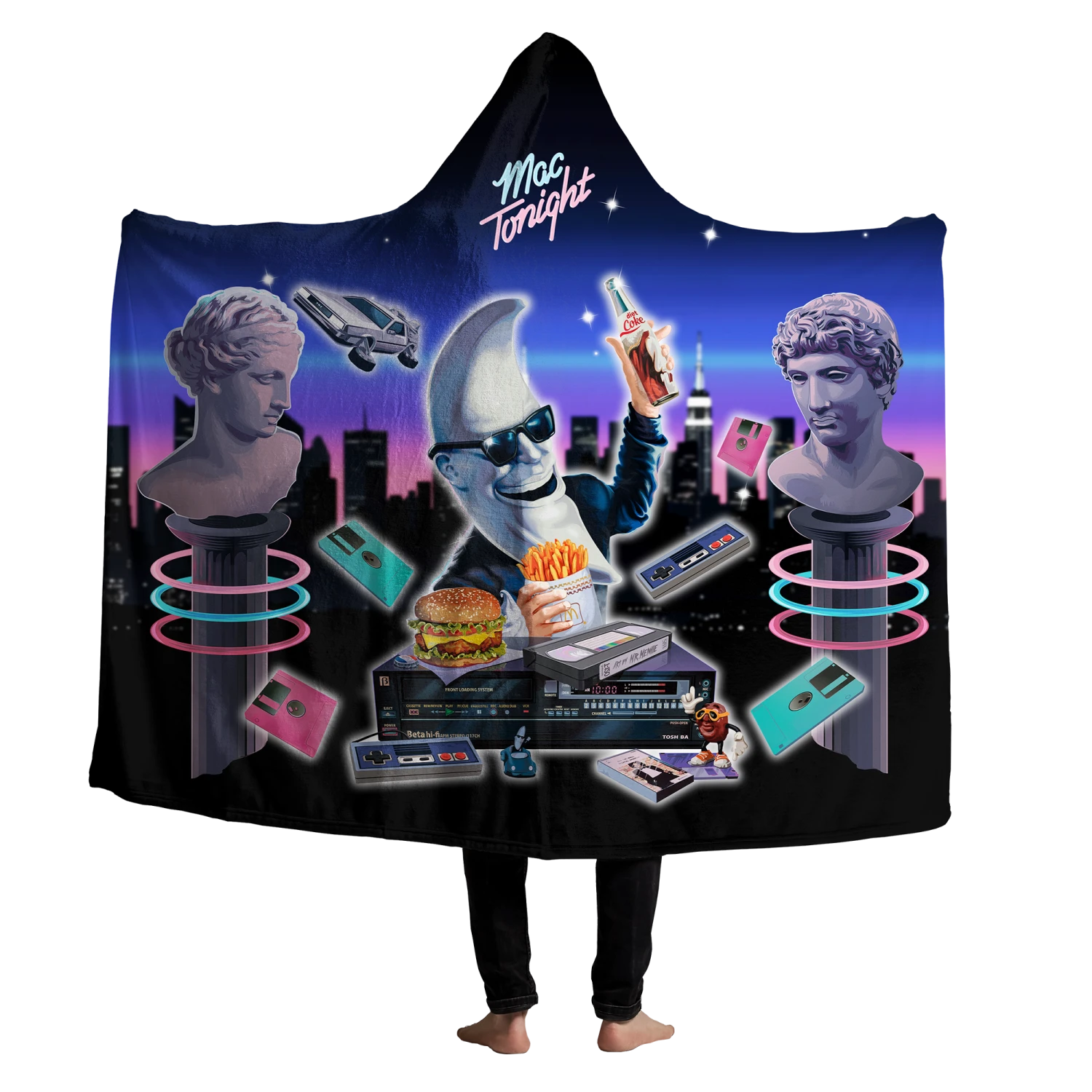 Mac Tonight Hooded Blanket 1 Mac Tonight Hooded Blanket