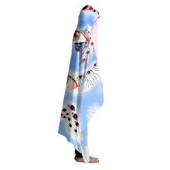 Delivered Hooded Blanket -Deals Mode Raft Store HoodedBlanketsidedelivered