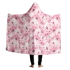 In Bloom Hooded Blanket