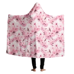 In Bloom Hooded Blanket