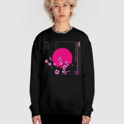 In Perspective Sweatshirt -Deals Mode Raft Store InPerspective sweat blk fullsize
