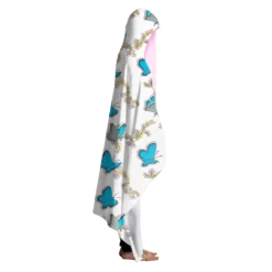 In Flight Hooded Blanket -Deals Mode Raft Store InflightHoodedBlanketwhiteside
