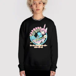 Kokoro Sweatshirt -Deals Mode Raft Store Konkoro sweat Blk fullsize