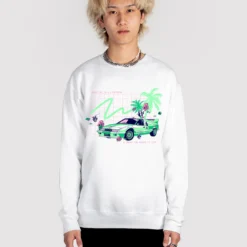 Lightbeam Travel Sweatshirt -Deals Mode Raft Store LightbeamSweatWHTfullsize