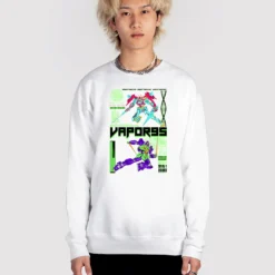 Mech Suit Sweatshirt -Deals Mode Raft Store Mechsuit sweat wht fullsize