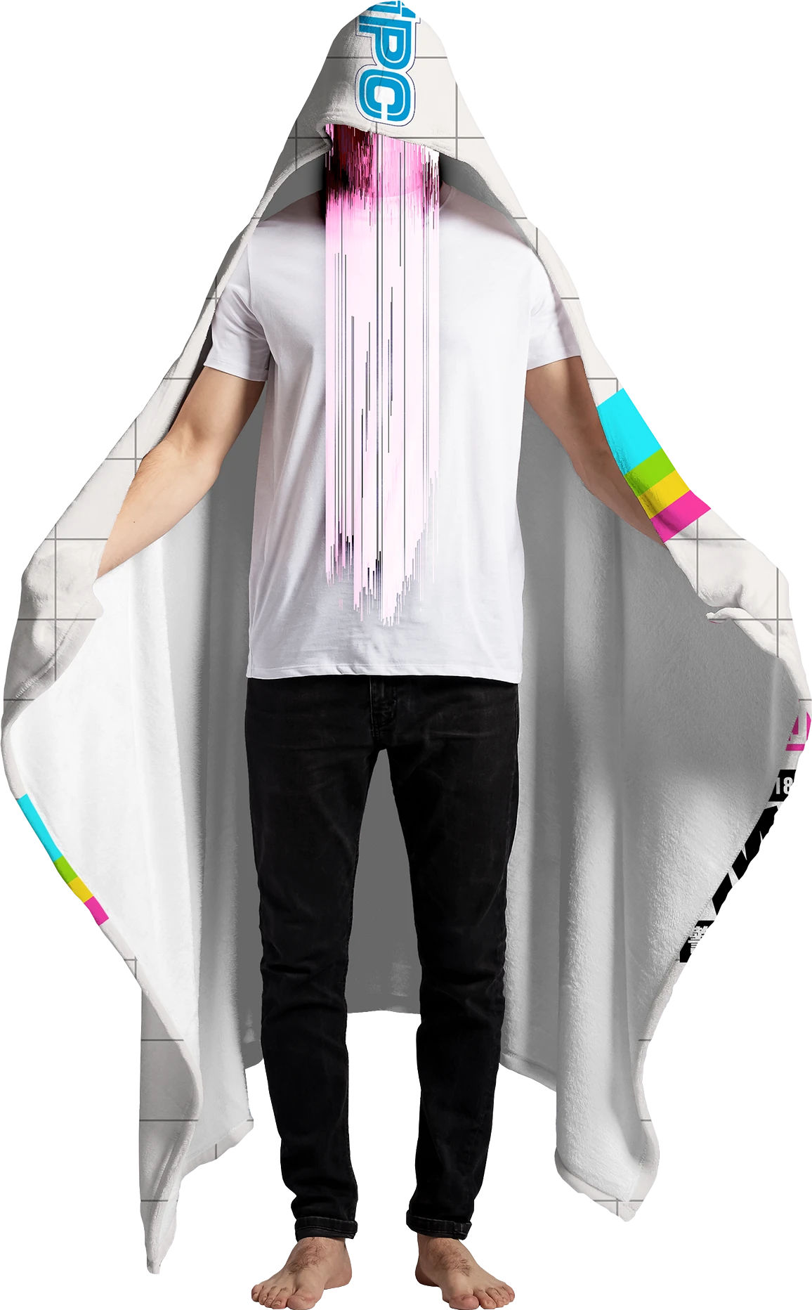 MegaPC Hooded Blanket 3 MegaPC Hooded Blanket - Image 3