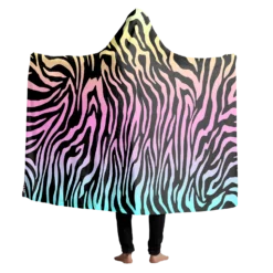 Neon Predator Hooded Blanket