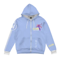 Oni Girl Zip Up Hoodie