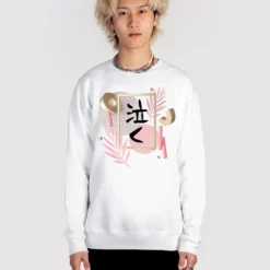 Opulence Sweatshirt -Deals Mode Raft Store Opulence sweat wht fullsize