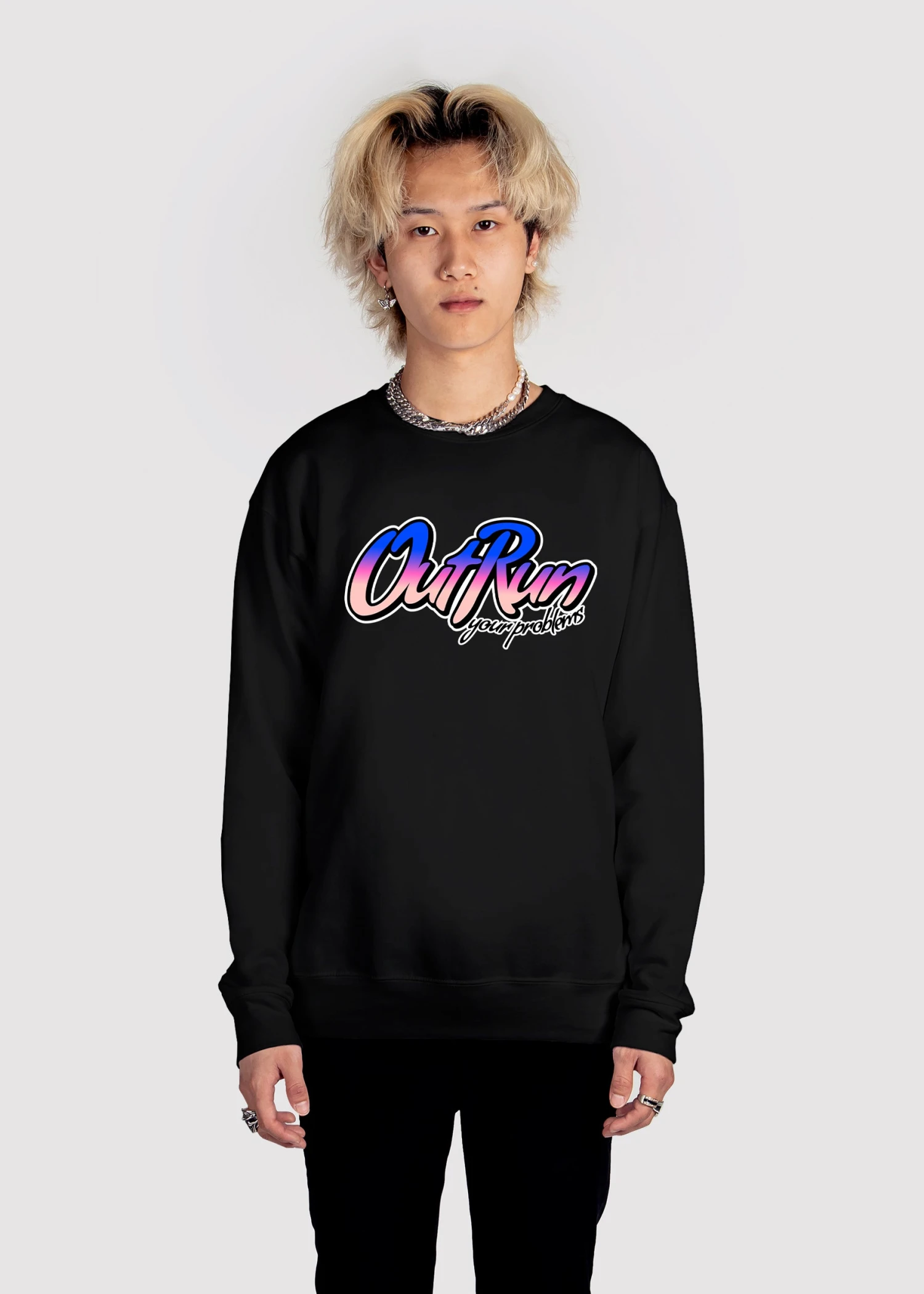 Outrun Sweatshirt 4 Outrun Sweatshirt - Image 4