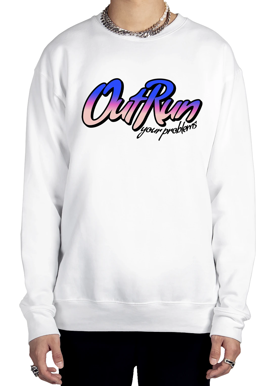 Outrun Sweatshirt 1 Outrun Sweatshirt