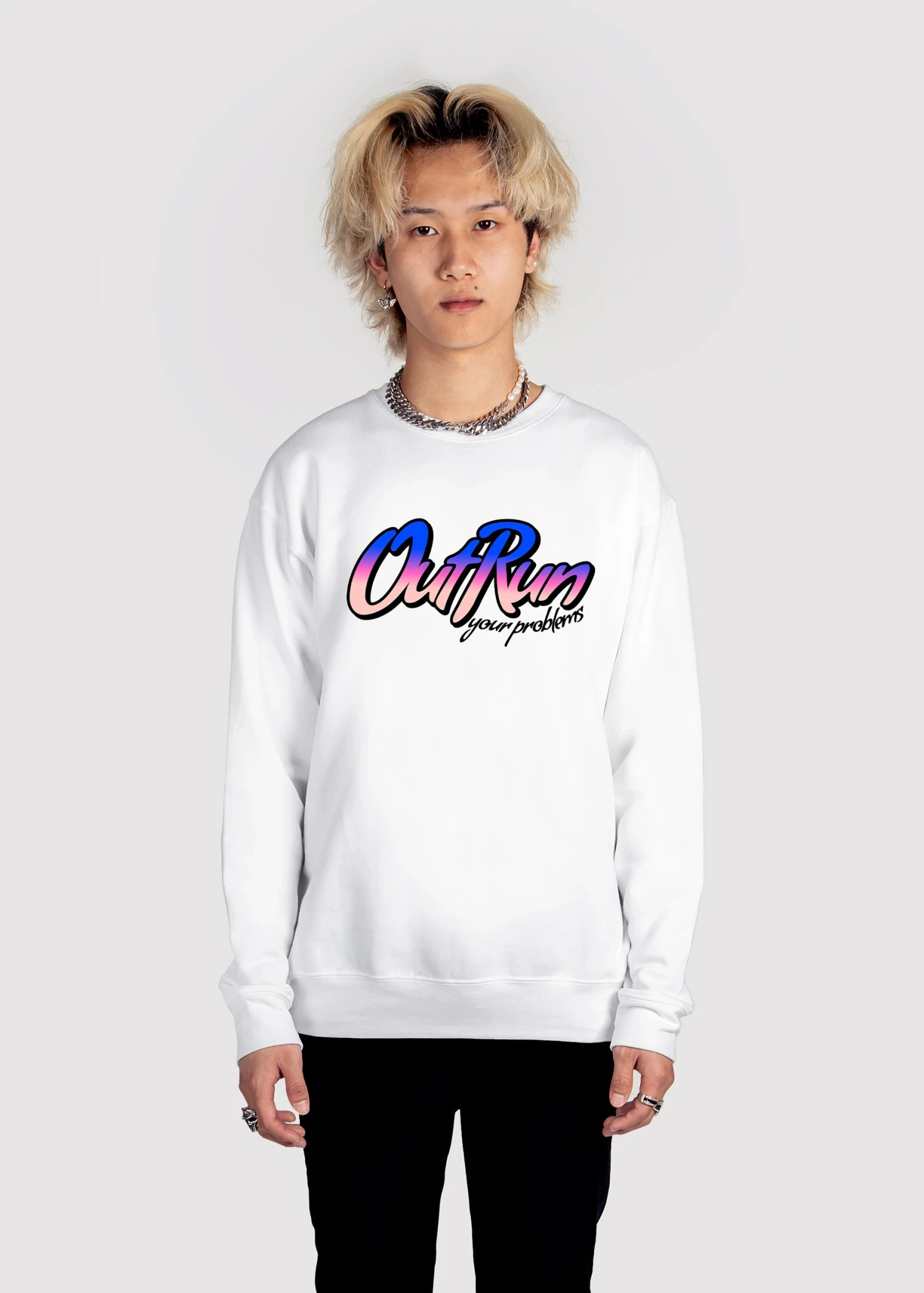 Outrun Sweatshirt 3 Outrun Sweatshirt - Image 3
