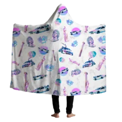 Paradise Awaits Hooded Blanket