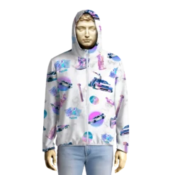 Paradise Awaits Windbreaker