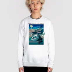 Pharos Lighthouse Sweatshirt -Deals Mode Raft Store Pharos Lighthouse sweat wht fullsize