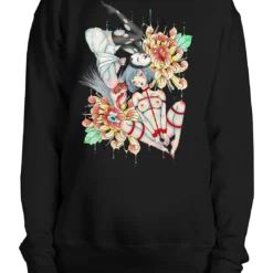 Poison Nymph Sweatshirt -Deals Mode Raft Store PoisonNymphblackSweatshirtMan product mockup