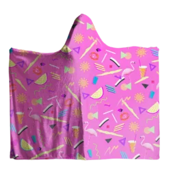 Pool Party Hooded Blanket -Deals Mode Raft Store PoolPartyHoodedBlanket