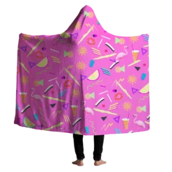Pool Party Hooded Blanket