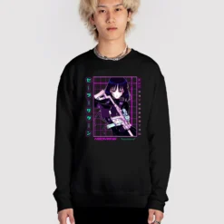 Sailor Saturn Sweatshirt -Deals Mode Raft Store SailorSaturn Sweat purple blk fullsize
