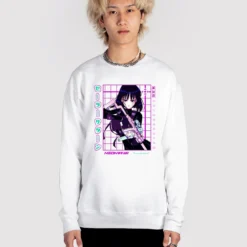 Sailor Saturn Sweatshirt -Deals Mode Raft Store SailorSaturn Sweat purple wht fullsize
