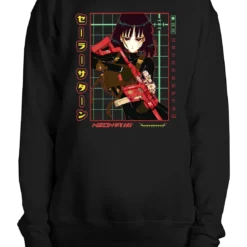 Sailor Saturn Sweatshirt -Deals Mode Raft Store SailorSaturn sweat red blk
