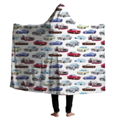 Shōwa Era Hooded Blanket