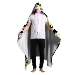 Stompin Time Hooded Blanket -Deals Mode Raft Store StompinTimehoodedblanketpattern3