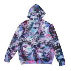 Summum Zip Up Hoodie -Deals Mode Raft Store Summumglitchzipupfullback