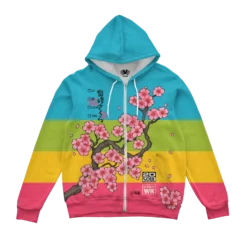 Supervisual Zip Up Hoodie