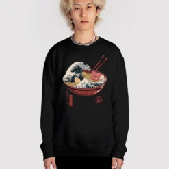 The Great Ramen Sweatshirt -Deals Mode Raft Store TheGreatRamen Sweat blk fullsize