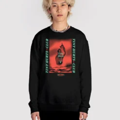 Tiny Hurts Club Sweatshirt -Deals Mode Raft Store TinyHurtsClub sweat blk fullsize