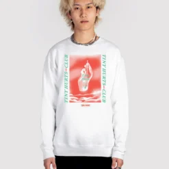 Tiny Hurts Club Sweatshirt -Deals Mode Raft Store TinyHurtsClub sweat wht fullsize