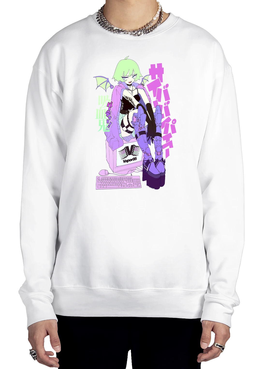 Vampire Party Sweatshirt 3 Vampire Party Sweatshirt - Image 3