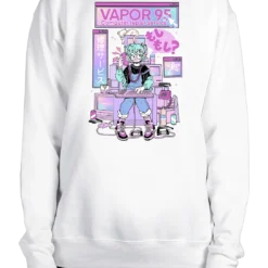 Vapor95 Repair Service Sweatshirt -Deals Mode Raft Store Vapor95RepairService sweat wht
