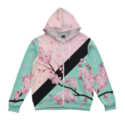Across The Chasm Zip Up Hoodie