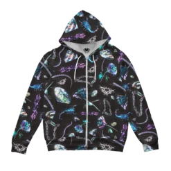 Chrome Sting Zip Up Hoodie