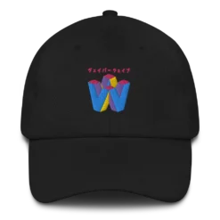 V64 Hat -Deals Mode Raft Store classic dad hat black front 63fe236e37d51
