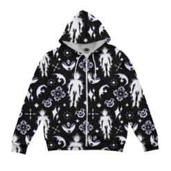 Crystalized Zip Up Hoodie