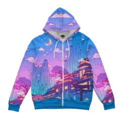 Even Greats Fall Zip Up Hoodie